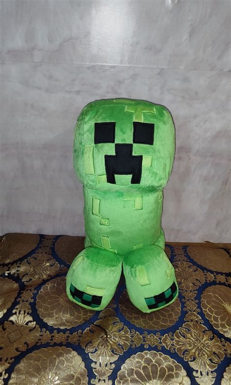 Mojang Minecraft Creeper Plush Toy Big On Carousell