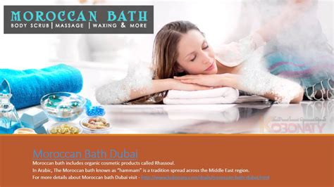 Moroccan Bath Dubai Youtube