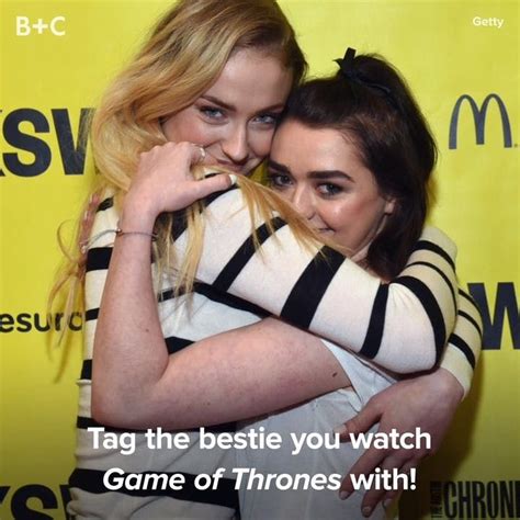 Sophie Turner And Maisie Williams Are The Cutest Besties Irl Brit
