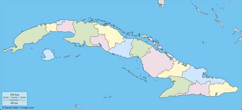 Mapas Del Mundo Mapa De Cuba Político