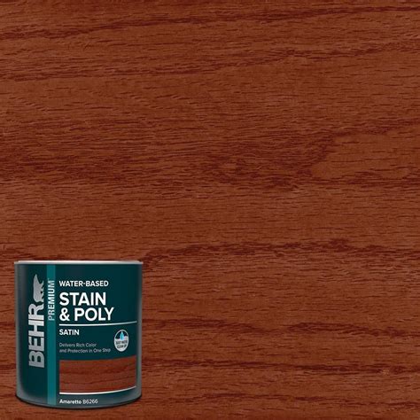 Behr Wood Stain Color Chart