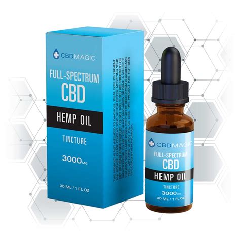 Full Spectrum Cbd Hemp Oil Tincture 3000mg 30 Ml Bottle Pain Relief