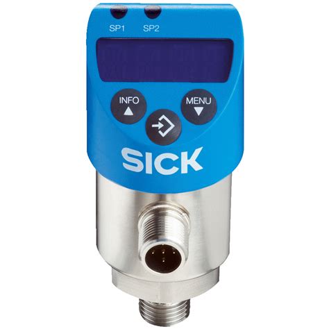 Sick Pressure Sensors Simple Set Up With Integrated Display