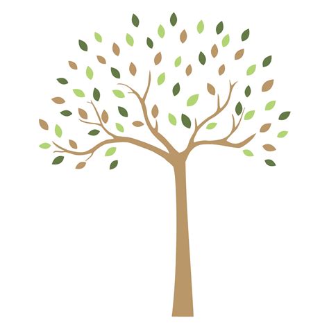 Perfect for children's bedrooms or a reading corner. Woodland tree wall sticker | Stickerscape | UK