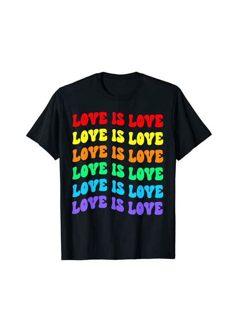 rainbow lgbtqia lgbt rainbow love month pride gay lesbian trans t shirt tops