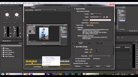 Hd Export Settings In Adobe Premiere Pro Cs6 How To Export In Premiere