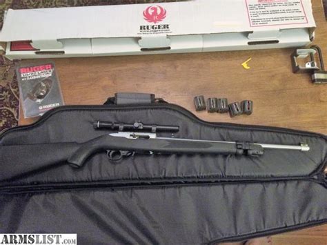 Armslist For Sale Ruger 1022 Ss Black Synthetic Stock