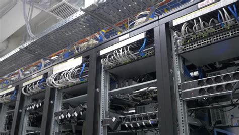 From the antminer page, navigate to the ' miner configuration' tab where you will see fields to enter the url, worker, and password now, do the following: Row Of Bitcoin Miners Set Up On The Wired Shelfs. Computer ...