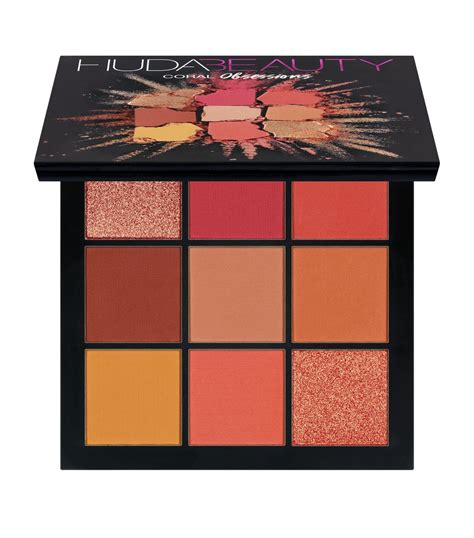 Huda Beauty Coral Obsessions Eyeshadow Palette Harrods Es