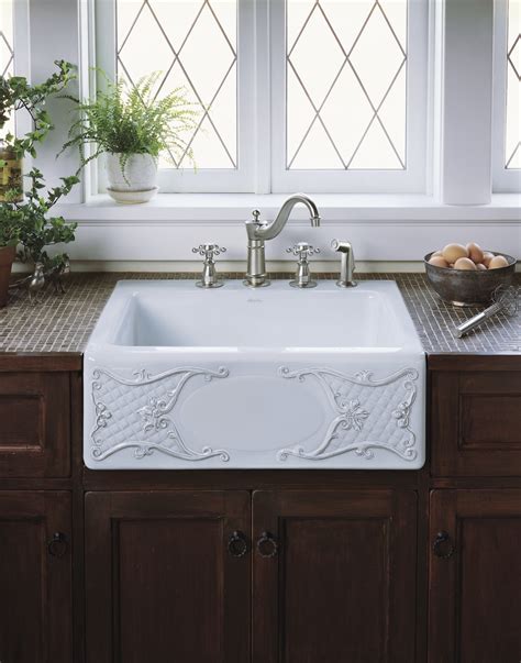 Cupboards Kitchen and Bath: Apron Sink Trends - Kohler