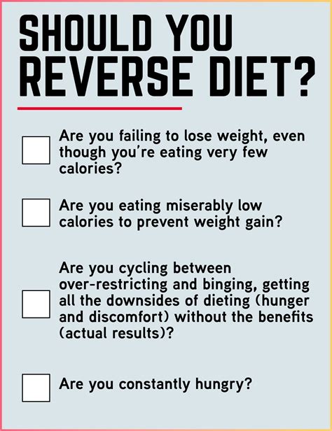 The Complete Guide to Reverse Dieting