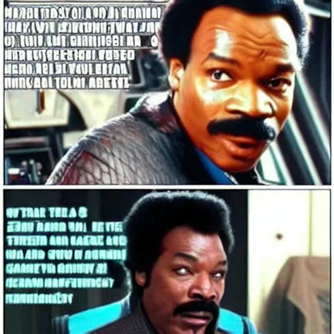 Trade Offer Meme But Its Lando Calrissian Stable Diffusion Openart