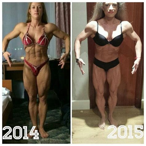 In Only One Year This Female Bodybuilder Has Made A Shocking Transformation 6 Pics