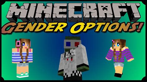 Minecraft More Gender Options Mod 15 Youtube