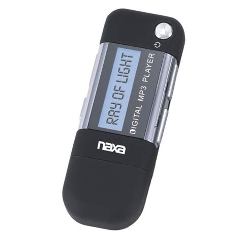 Naxa Nm 145a Black Mp3 Player 4gb Built In Flash Memory Lcd Display And
