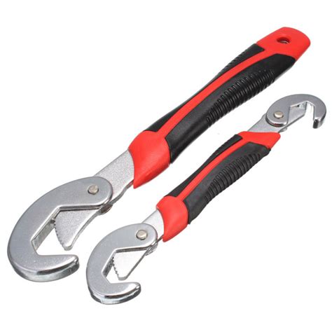 2pcs Multi Function Universal Quick Snap N Grip Adjustable Wrench