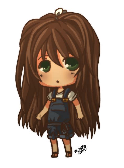 Chibi Girl By Mewdoubled On Deviantart