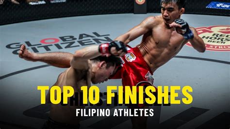 Top Finishes Filipino Athletes One Highlights Youtube