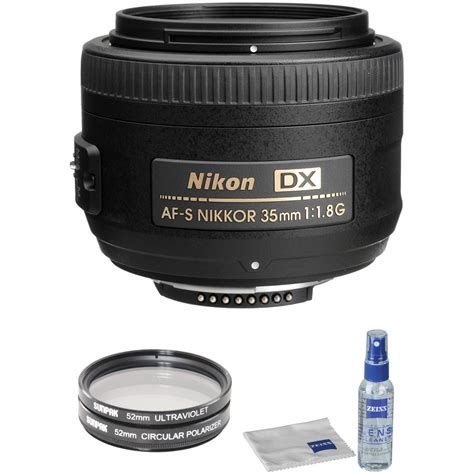 Nikon Af S Dx Nikkor 35mm F18g Lens With Accessory Kit Bandh