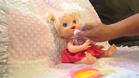 Baby Alive Feeding With Homemade Baby Alive Food YouTube