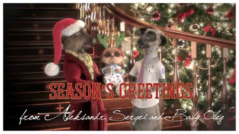 Compare The Meerkat Christmas Video Message From Baby Oleg Aleksandr