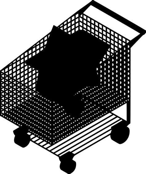 SVG Trolley Shopping Cart Free SVG Image Icon SVG Silh