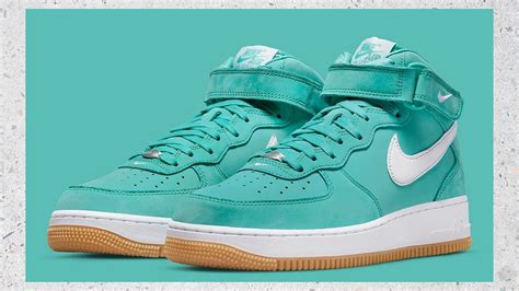 where to buy nike air force 1 mid washed teal shoes price release date and more details explored