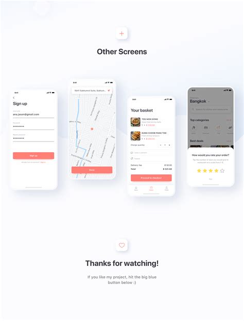 Food Delivery App On Behance