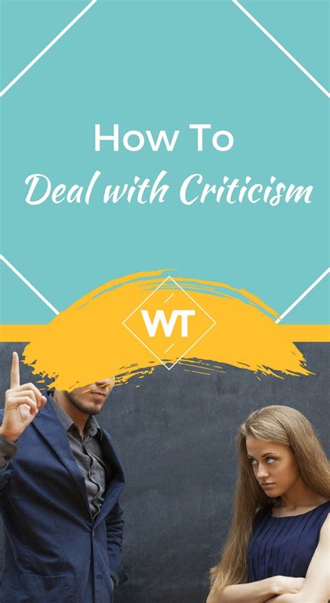 How To Deal With Criticism Tips To Handle Criticism Wisdomtimes