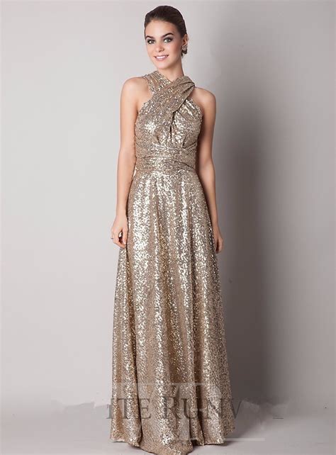 What is a champagne wedding dress? Aliexpress.com : Buy Rose Gold Champagne Sequin Bridesmaid ...