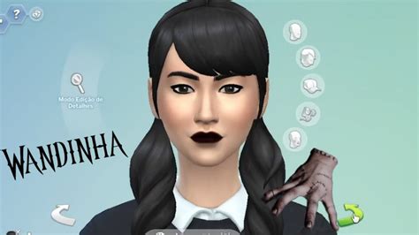 Wandinha Addams No The Sims 4 Youtube