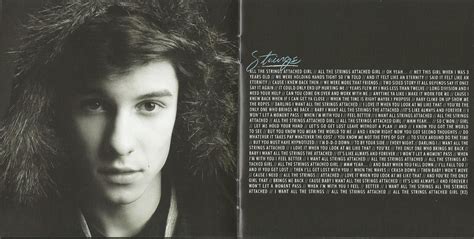Encarte Shawn Mendes Handwritten Deluxe Edition