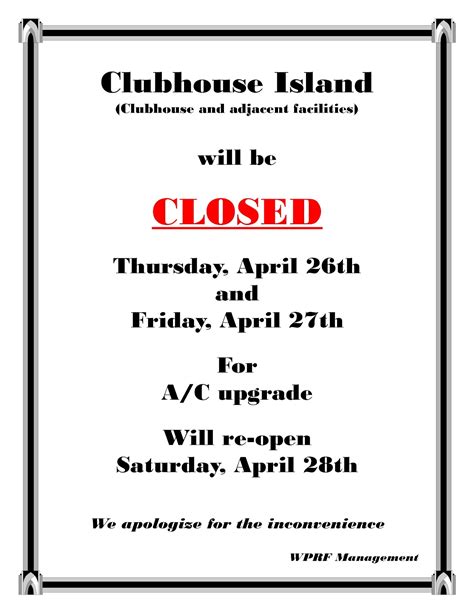 Our Village In West Palm Beach Notice Of Main Clubhouse