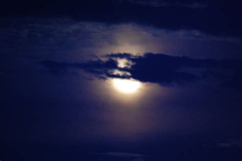 Shining Moon Through The Cloud By Jarredk On Deviantart