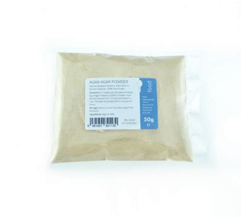 Agar Agar Powder 50g Food Grade Vegan Gelatine Ebay