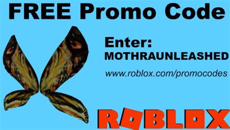 Roblox Butterfly Wings Promo Code