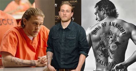 Charlie Hunnam Tattoos Sons Of Anarchy Creeto
