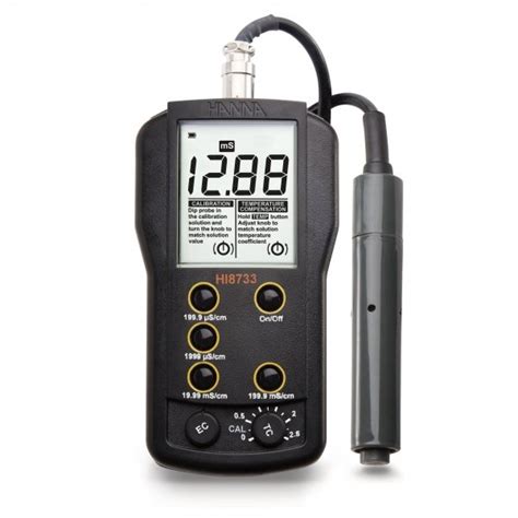 Hi 98402 measuring instruments pdf manual download. Hanna Portable Multi-Range Conductivity Meter