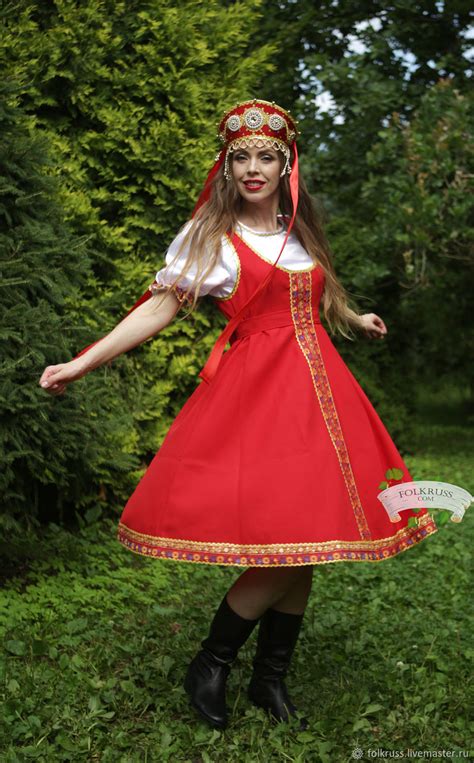 Русский народный костюм Елена женский в интернет магазине Ярмарка