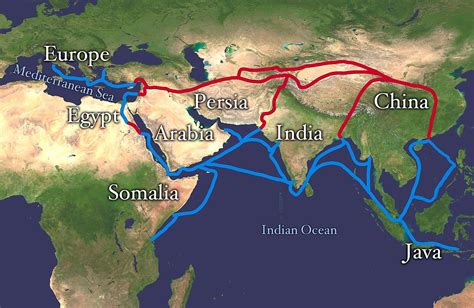 What Was The Silk Road Route Worldatlas