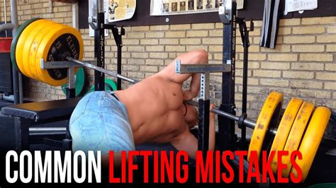 20 Common Lifting Mistakes Dont Do These Youtube