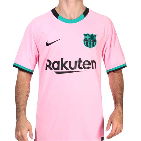 Las de baloncesto, balonmano, hockey sobre patines y fútbol sala. Camiseta Nike 3a Barcelona 2020 2021 Stadium rosa ...