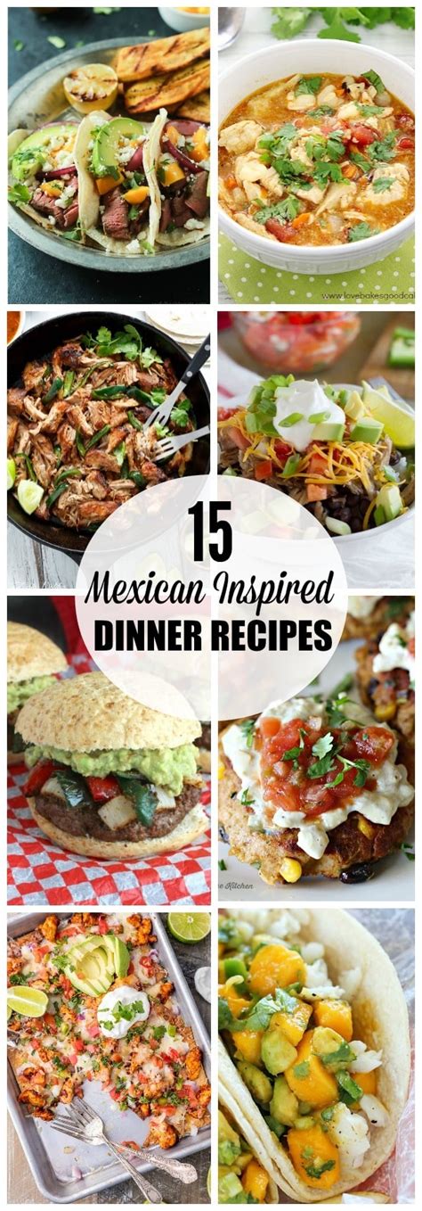 119 likes · 1 talking about this. 15 Mexican Inspired Dinner Recipes - Yummy Healthy Easy