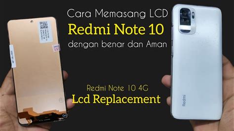 Tutorial Ganti Lcd Redmi Note Redmi Note Lcd Replacement Youtube