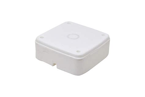 White 4x4 Inch Pvc Junction Box For Cctv Fittings Rs 40 1piece Id