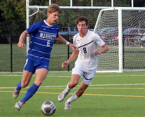 Jude Keller scores twice in Marquette's 2-0 win over Murphysboro
