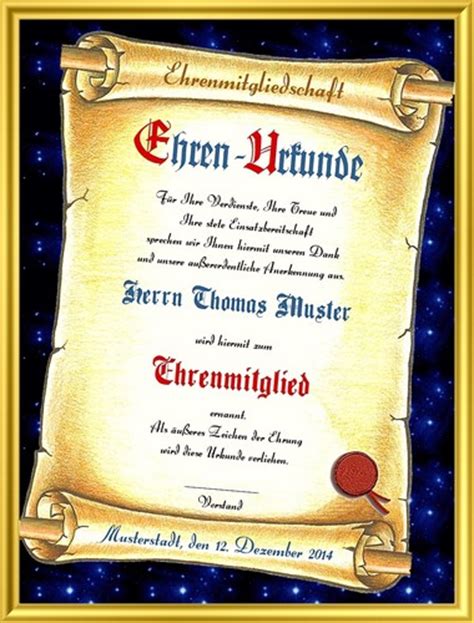 Sie hatte manchmal mühe, sich in der fremden sprache auszudrücken. Tommys-Urkunden.de - Ehrenurkunde