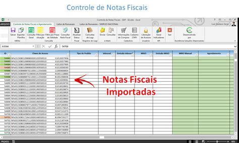 Planilha De Controle De Nota Fiscal Em Excel Planilhasvc Images