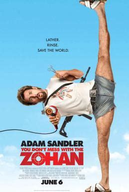 The plot goes something like this: You Don't Mess with the Zohan - Wikipedia