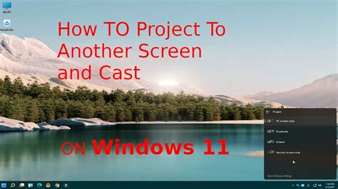 Windows Project To Another Screen Problem And Screen Casting Youtube